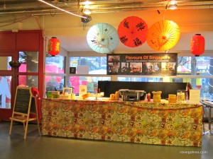 Pop-Up Christmas Food Court