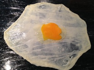 prata with egg