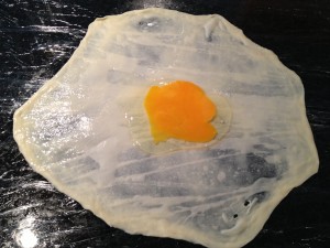 prata with egg
