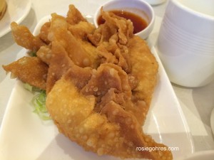 Sui Kau-Fried prawn dumpling